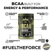 6 - Muscle Military BCAA Advanced,  0.86 lb  30 Servings  Watermelon 