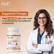 8 - INLIFE Vegetarian DHA,  60 veggie capsule(s) 