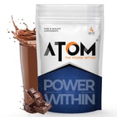 1 - AS-IT-IS Nutrition ATOM PWR Whey Protein, 2.2 lb Double Rich Chocolate