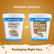 2 - Myfitness by brnd.me Original Peanut Butter,  0.510 kg  Crunchy 