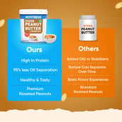 5 - Myfitness by brnd.me Original Peanut Butter,  1.25 kg  Crunchy 