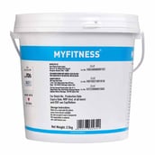 6 - Myfitness by brnd.me Natural Peanut Butter,  2.5 kg  Smooth 