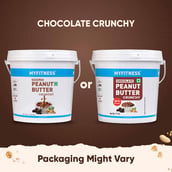 2 - Myfitness by brnd.me Chocolate Peanut Butter, 2.5 kg Crunchy