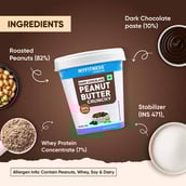 6 - Myfitness by brnd.me Dark Chocolate Peanut Butter, 0.510 kg Crunchy