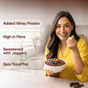 6 - Pro.Fitness High Protein Rolled Oats,  375 g  Dark Chocolate 