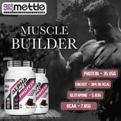 7 - Getmymettle Alpha Whey Protein,  2.2 lb  Banana Delight 