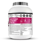 3 - Getmymettle Alpha Whey Protein, 4.4 lb Kesar Pista Delight