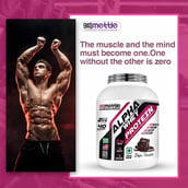 8 - Getmymettle Alpha Whey Protein, 4.4 lb Kesar Pista Delight