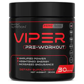 1 - Physic Nutrition Viper Pre Preworkout, 0.66 lb Orange