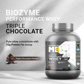 1 - MuscleBlaze Biozyme Performance Whey,  4.4 lb  Triple Chocolate