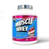 1 - Gibbon Nutrition Muscle Whey,  4.4 lb  Strawberry Cheese Cake 