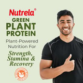 4 - Nutrela Green Plant Protein, 1.1 lb Irish Chocolate