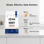 8 - AS-IT-IS Nutrition ATOM Whey Protein XL, 2.2 lb Choco Hazel Fusion