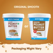 2 - Myfitness by brnd.me Original Peanut Butter,  0.510 kg  Smooth 