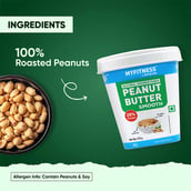 6 - Myfitness by brnd.me Natural Peanut Butter, 510 g Smooth