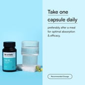 10 - HealthKart HK Vitals Fish Oil 1000mg with 180mg EPA and 120mg DHA,  60 capsules