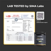 5 - Nutrabay Gold Micronised Creatine Monohydrate,  Lemon  0.26 lb 