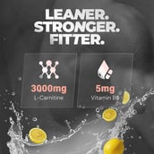 3 - Nutrabay Pro Liquid L-Carnitine + Vitamin B5,  450 ml  Lemon 