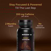 3 - Nutrabay Pro Potent Caffeine,  60 tablet(s)  Unflavoured 