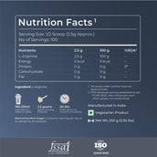 4 - Nutrabay Pure 100% L-Arginine Amino Acid,  0.55 lb 