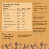 5 - Nutrabay Foods Original Peanut Butter,  400 g  Crunchy 