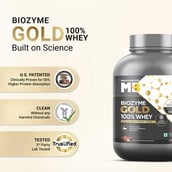 12 - MuscleBlaze Biozyme Gold 100% Whey,  4.4 lb  Chocolate Hazelnut