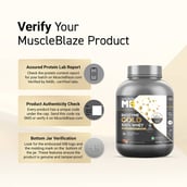 17 - MuscleBlaze Biozyme Gold 100% Whey,  4.4 lb  Chocolate Hazelnut