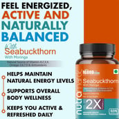 2 - NutraMarck Seabuckthorn with Moringa, 60 capsules
