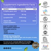 3 - Health Veda Organics Alpha Lipoic Acid,  60 capsules 