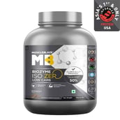 10 - MuscleBlaze Biozyme Iso-Zero,  4.4 lb  Low Carb Cookies & Cream 
