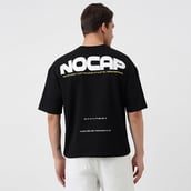 3 - ZVERSE NOCAP Oversize Tee, Large Black Riot