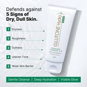 6 - Glutone Hydra Face Wash,  100 ml  for Glow and Hydration (Pack of 2) 