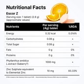4 - Escor-Z Effervescent,  20 tablet(s)  Orange (Pack of 6) 