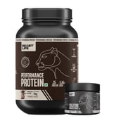 1 - BeastLife Performance Protein,  2.2 lb  Chocolate & Creatine Monohydrate Unflavoured 100g 