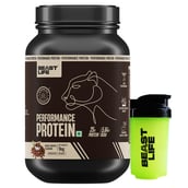 1 - BeastLife Performance Protein,  2.2 lb  Cold Coffee & Neon Shaker 
