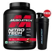 MuscleTech NitroTech Whey Protein,  3.8 lb  Milk Chocolate 