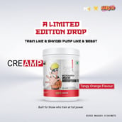 1 - MuscleBlaze Creatine Monohydrate CreAMP,  Tangy Orange - Special Naruto Edition  0.71 lb