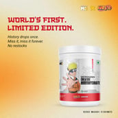 6 - MuscleBlaze Creatine Monohydrate CreAMP,  Tangy Orange - Special Naruto Edition  0.71 lb