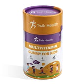 2 - Twik Health Kids Multivitamin,  60 gummies  Unflavoured 