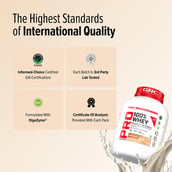 9 - GNC Pro Performance 100% Whey Protein New Formulation, 4 lb Mawa Kulfi