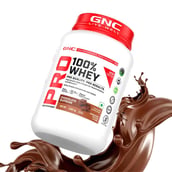 2 - GNC Pro Performance 100% Whey Protein New Formulation, 2 lb Chocolate Supreme