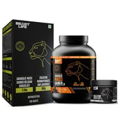 1 - BeastLife Anabolic Mass Gainer, 5.5 lb Belgian Chocolate & Creatine Monohydrate 100g