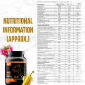 2 - BeastLife Anabolic Mass Gainer, 2.2 lb Strawberry Banana