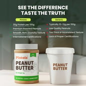 4 - Pintola All Natural Peanut Butter, 0.350 kg Crunchy