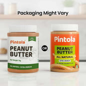 2 - Pintola All Natural Peanut Butter, 1 kg Extra Crunchy