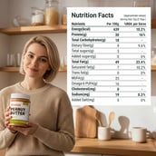 4 - Pintola Organic Peanut Butter, 1 kg Creamy
