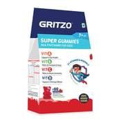 9 - Gritzo Super Gummies Multivitamin for Kids, 60 gummies Strawberry