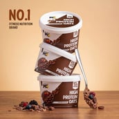 9 - MuscleBlaze High Protein Oats, 50 g Cocoa Rich Chocolate