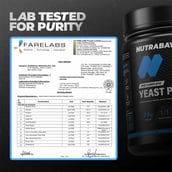 5 - Nutrabay Yeast Protein,  1.1 lb  Rich Chocolate Creme 
