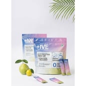 2 - Curiously +IVE Electrolytes Drink Mix Hydration + Recovery, 20 sachets/pack Lemonade + Guava